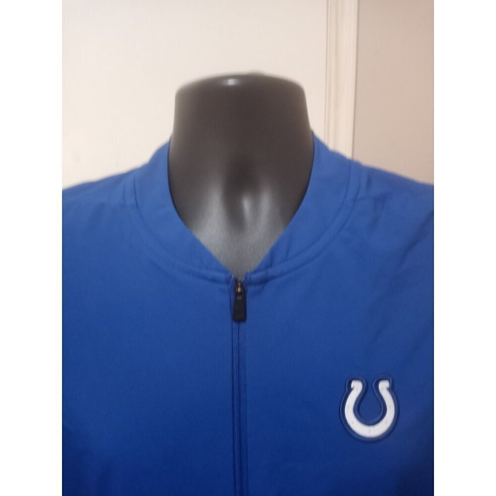 Nike NFL On Field Apparel Men's 1/4 Zip Indianapolis Colts Blue Shirt Small S - Picture 4 of 15